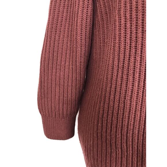 Aritzia Babaton Oversize Pullover Stretch Knit V Neck Wool Sweater - Picture 5 of 10